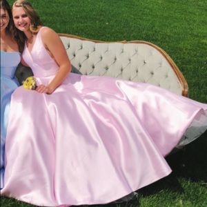 Sherri Hill #51856 Pink Prom Gown